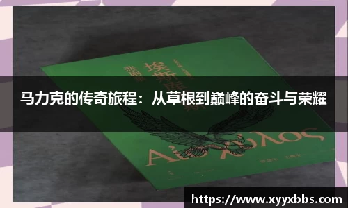 马力克的传奇旅程：从草根到巅峰的奋斗与荣耀